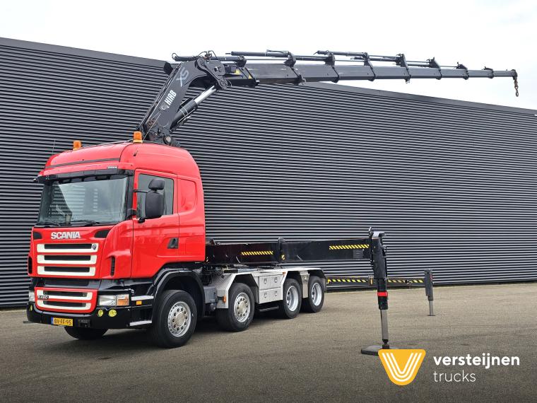 Scania R480 8x2 / HIAB 105 tm CRANE / KRAN